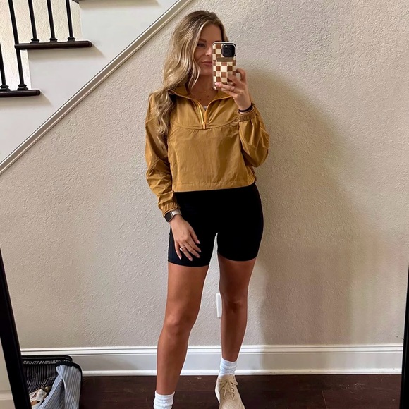 LULULEMON - Evergreen Cropped Anorak (Mango Dream) - Picture 13 of 13